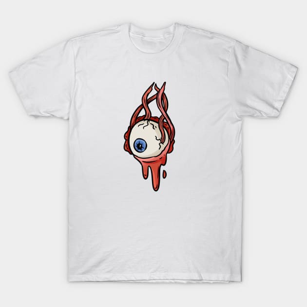 Zombie Eye T-Shirt by oixxoart